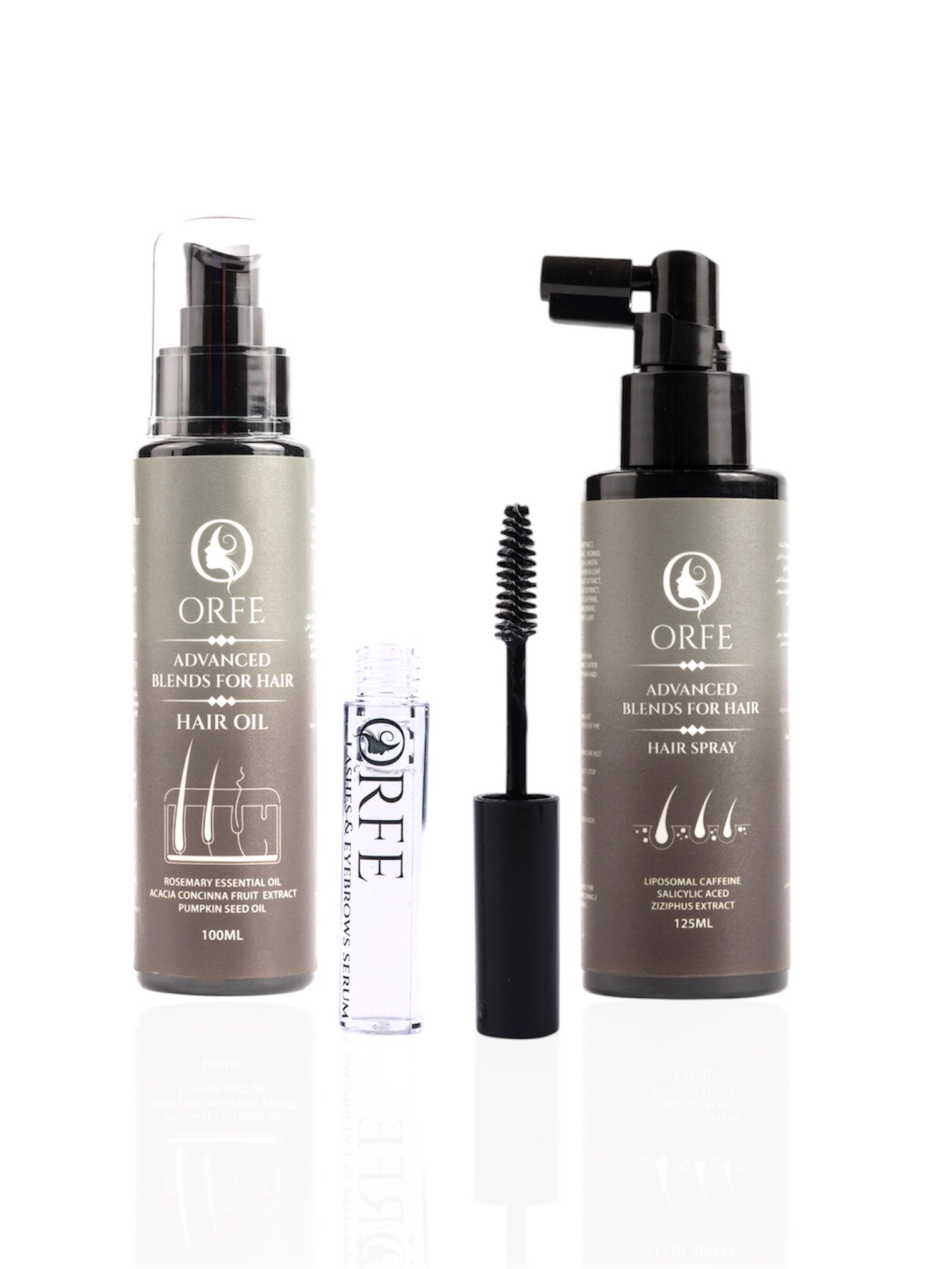 Orfe Total Hair & Lash Care Set | أورفي للعناية الكاملة بالشعر والرموش